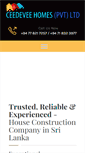 Mobile Screenshot of ceedeveehomes.com